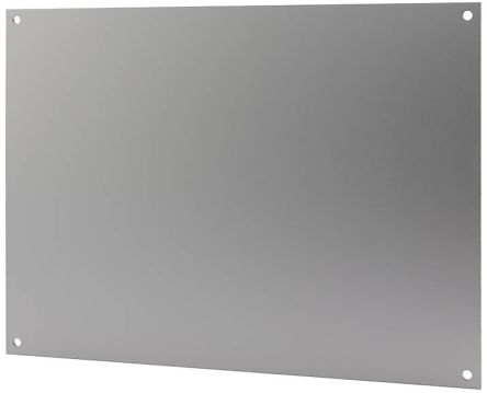 Bopla Aluminium Frontplatte, 188.6 X 1.5 X 140.6mm, Natur