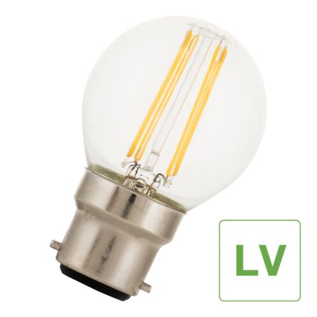 Bailey Electric & Electronics bv Low Voltage LED Bulb B22d LED Bulbs 4 W(35W), 2700K, Warm White, Globe shape