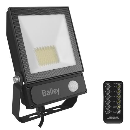 Bailey Electric & Electronics bv Slim II, Security LED Floodlight, 1 LED, 50 W, 5500 lm, IP65 PIR, 220 - 240 V