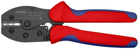 Knipex PreciForce Hand Ratcheting Crimp Tool For Heatshrink Terminals, 0.5 → 6mm² Wire