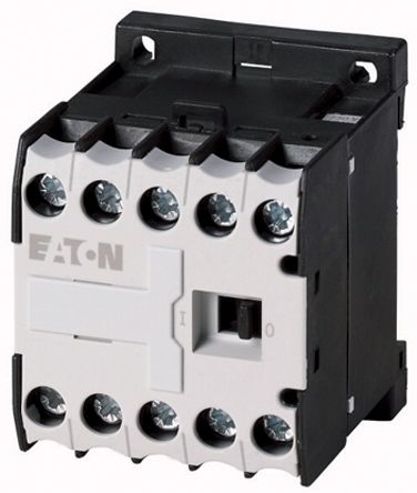 Eaton Contactor XStart DILER De 4 Polos, 2 NA + 2 NC, 3 A, Bobina 110 V Ac