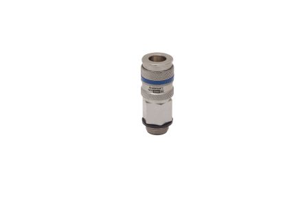 RS PRO Brass, Steel Female Pneumatic Quick Connect Coupling, M16 Male Threaded