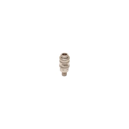 RS PRO Brass Male Pneumatic Quick Connect Coupling, M6 Male Threaded