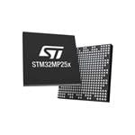 STMicroelectronics, 8 or 16bit Arm Cortex A35, Arm Cortex M33, STM32 Microcontroller, 1.5GHz Flash, 424-Pin VFBGA424