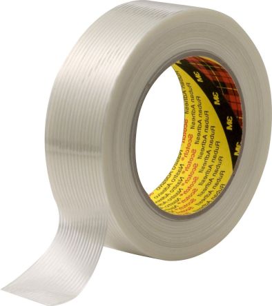 3M 201E 48MM Masking Tape, Crepe Paper, Cream, 48 mm x 50 m