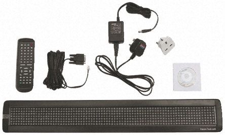 Messagemaker Displays LED-Anzeige Punktmatrix 14-Digit, Rot 660 Nm Zeichenhöhe 50mm
