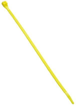 HellermannTyton Cable Tie, Releasable, 195mm X 4.7 Mm, Yellow Nylon, Pk-25