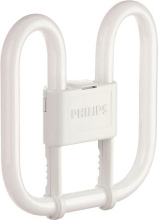 Philips Lighting GR10q 2D Shape CFL Bulb, 28 W, 2700K, Warm White Colour Tone