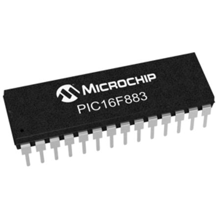 Microchip Mikrocontroller PIC16F PIC 8bit THT 4096 X 14 Wörter, 256 B SPDIP 28-Pin 20MHz 256 B RAM