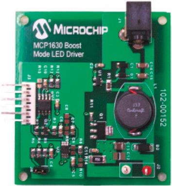 Microchip LED-Treiber LED Set Demoboard, Boost Mode