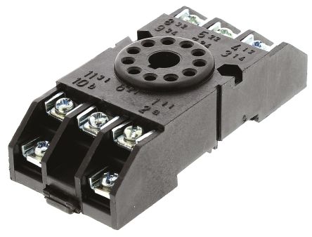 S3-B | Releco 11 Pin Relay Socket, 250V Ac For Use With MRC Series 11 ...