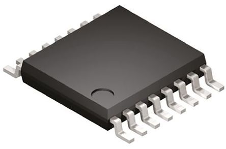 Texas Instruments 8 Bit DAC DAC088S085CIMT/NOPB, Octal TSSOP, 16-Pin, Interface Seriell (SPI/QSPI/Microwire)