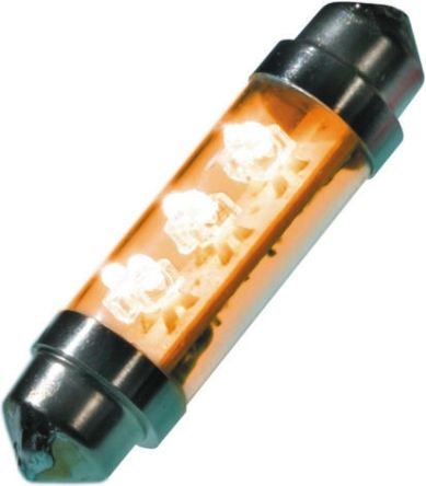 JKL Components JKL, LED LED Kfz-Lampe Soffitte / 12 Vdc, 2 Lm Gelb