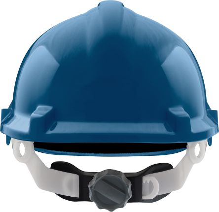 RS PRO Blue Hard Hats, Adjustable, Ventilated