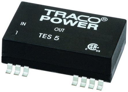 TRACOPOWER TES 5 DC/DC-Wandler 5W 12 V Dc IN, 12V Dc OUT / 420mA 1.5kV Dc Isoliert