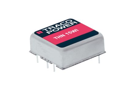 TRACOPOWER THN 15WI DC/DC-Wandler 15W 48 V Dc IN, 15V Dc OUT / 1A 1.6kV Dc Isoliert