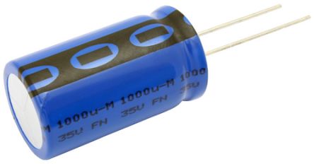 Vishay 470μF Aluminium Aluminium Capacitor 35V dc, Through Hole - MAL214650471E3