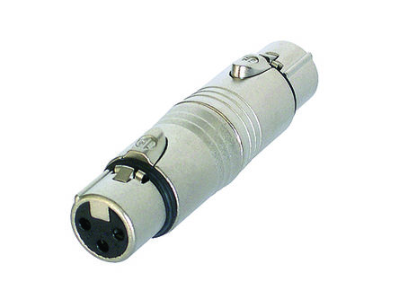Neutrik AV Adapter, Female XLR to Female XLR