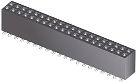 Samtec SFMC Leiterplattenbuchse Gerade 12-polig / 2-reihig, Raster 1.27mm