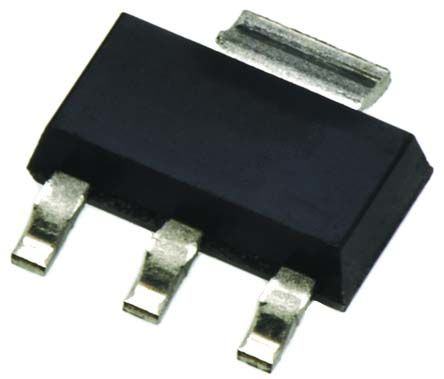 Onsemi BCP69T1G SMD, PNP Transistor –20 V / -1 A 60 MHz, SOT-223 (SC-73) 3 + Tab-Pin