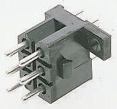 ITT Cannon Trident Leiterplatten-Stiftleiste Stecker Gerade, 2-polig / 1-reihig, Raster 5.08mm, Lötanschluss-Anschluss,