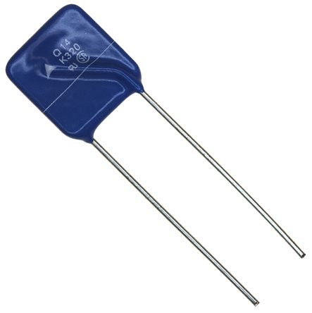 EPCOS EnergetiQ Varistor, 1.1nF, 360V, 230V, 180J, Metall / 130A, 15000A Max., Mm, Ø 22.5mm, 5.5mm