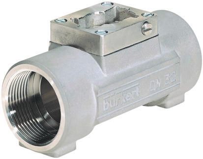 Burkert Bürkert PVC-Kupplung Durchflussadapter Gerade, Edelstahl