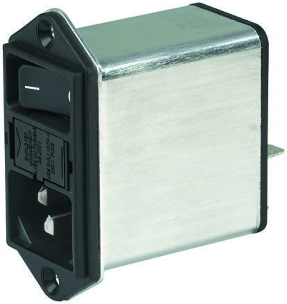 Schurter Filtro IEC Con Conector C14, 250 Vac, 4A