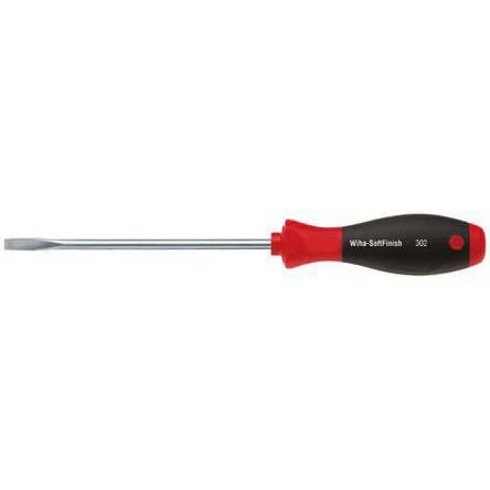 Wiha Tools Slotted Screwdriver, 4 Mm Tip, 150 Mm Blade, 150 Mm Overall