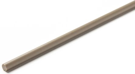 RS PRO Acetal-Rundstange, Acetal Weiß 1.41g/cm³, Ø 8mm X 1m