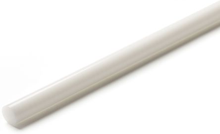 RS PRO Acetal-Rundstange, Acetal Weiß 1.42g/cm³, Ø 56mm X 1m