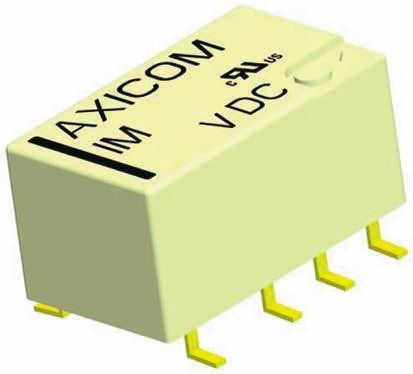 TE Connectivity Surface Mount Latching Signal Relay, 5V Dc Coil, 2A Switching Current, DPDT