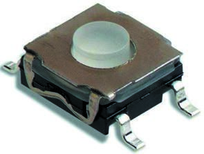C & K Interruptor Táctil, Contactos SPST 3.5mm, IP67, Montaje Superficial