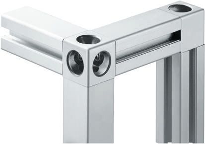 Bosch Rexroth Verbindungskomponente, Würfelsteckverbinder, Steckverbinderhalterung Und Gelenk Für 6mm, S6, L. 20mm