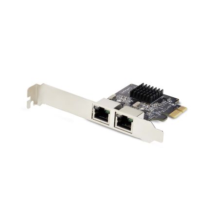 StarTech.com 2 Port PCIe RJ45 Network Card, 1000Mbit/s