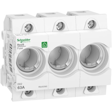 Schneider Electric Neozed Sicherungssockel D02, 3P, 63A, 40