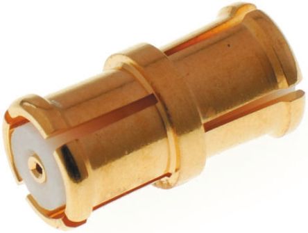 Radiall Adaptateur R SMP Femelle Vers SMP Femelle, Droit, 50Ω 40GHz