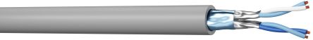 CAE Groupe 10 Core 20 AWG Telephone Cable, Grey Sheath, 100m