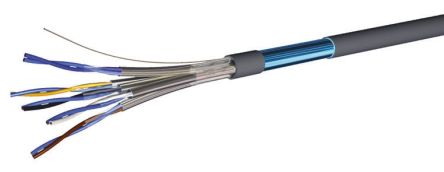CAE Groupe Telefonkabel 10-adrig PVC Aluminium/PET-Band