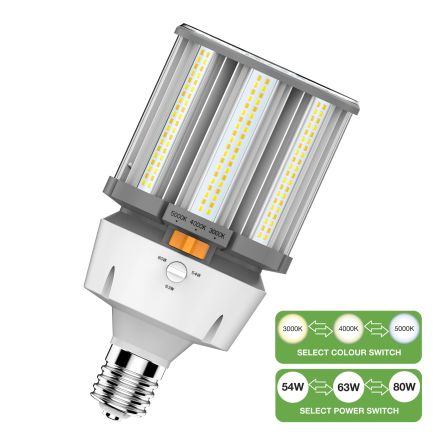 Bailey Electric & Electronics bv LED Corn Switch E40 54W-80W 3000K-5000K