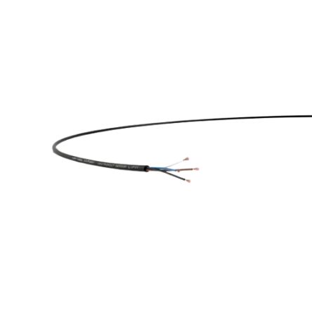 Lapp 4芯控制电缆, UNITRONIC SENSOR LifY 11Y系列, 0.36 mm², 50m, 无屏蔽, 黑色PUR护套