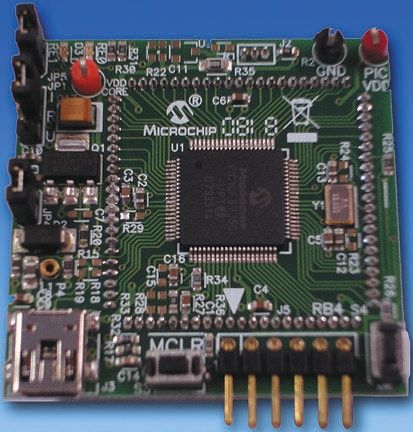 Microchip PIC18F87J50 FS USB PIM Demo Board MCU Microcontroller Development Kit PIC18