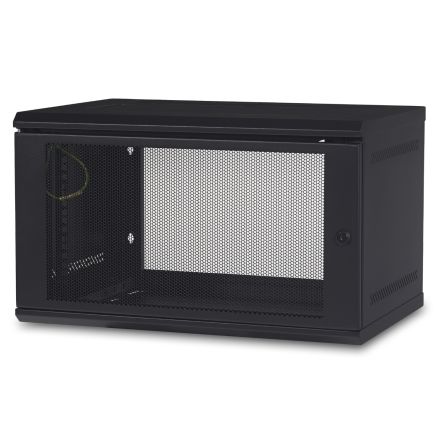 APC NetShelter WX Series 6U-Rack Server Cabinet, Small Cabinet, 35.6 x 59.9 x 40cm