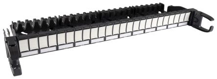 CAE Multimedia Connect 5XPAN1U Series 24 Port RJ45 Patch Panel 44.4mm Grey