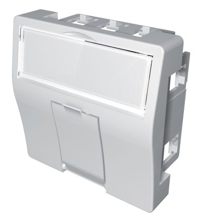 CAE Multimedia Connect BC45 Series, 2 Way RJ45 Faceplate