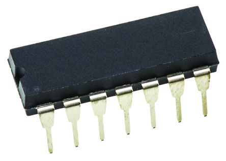 Texas Instruments Spannungsmultiplizierer 4 Quadr., Single Ended, 1 Anz. Elemente/ Chip 10 MHz PDIP 14-Pin, THT