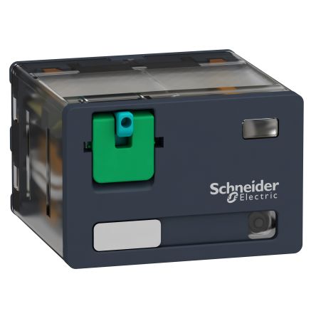Schneider Electric Plug In Power Relay, 24V dc Coil, 15A Switching Current, 4PDT