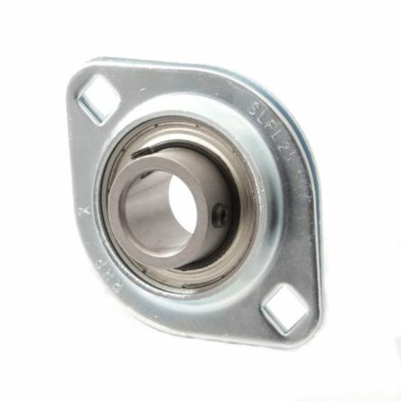 NSK-RHP 2 Hole Flange Bearing Unit, SLFL1/2, 12.7mm ID