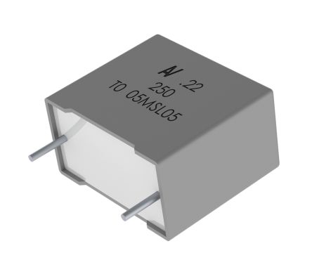 KEMET Condensador De Película, 330nF, ±5%, 63 V Ac, 100 V Dc, Montaje En Orificio Pasante