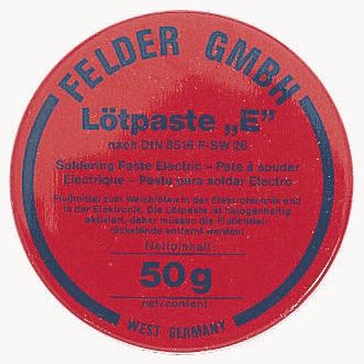 Felder Lottechnik F-SW26 Lötpaste, Dose 50g